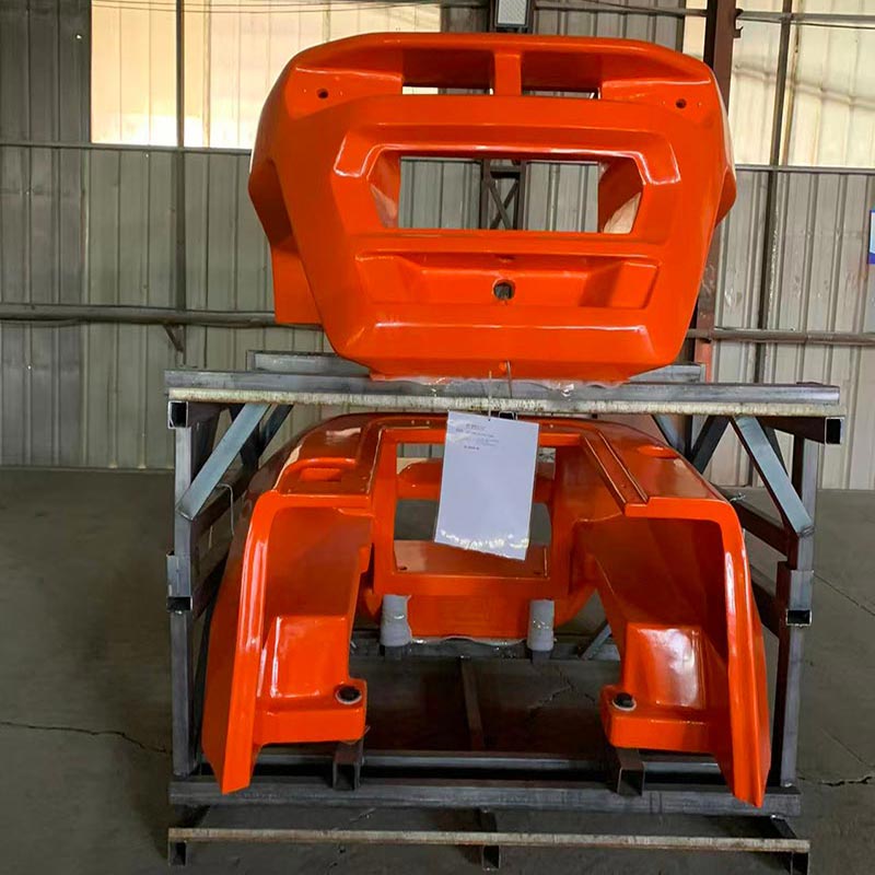 Neue Großaufträge von einem langjährigen spanischen Kunden: Gegengewichte für Gabelstapler und Lichtabdeckungen für Gabelstapler.